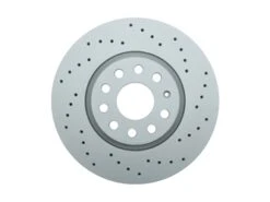 Zimmermann Sport 5Q0615301F, 100330052 Disc Brake Rotor; Front; Vented Cross-Drilled 312MM - Audi, VW | 100330050 1K0615301AA 561615301B 5C0615301E