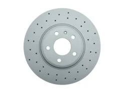Zimmermann Sport 8K0615301A, 100333152 Disc Brake Rotor; Front; Cross-Drilled; 320mm - Audi