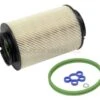 Mann 1K0127434A, PU9362X Fuel Filter Kit; 142mm Length, 38.5mm Center Opening - Audi, VW | 09254005500 1K0127434 1K0127434AMN PU936X