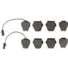 Zimmermann 232801801 Brake Pad Set; Front - Audi