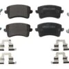 Zimmermann 246061752 Brake Pad Set; Rear - Audi -Brembo Shop 246061752