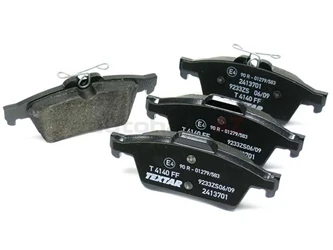 Textar 2521201 Brake Pad Set; Rear - Volvo | 30742031 31341331 8683615 93183140 3 Textar 2521201 Brake Pad Set; Rear - Volvo | 30742031 31341331 8683615 93183140