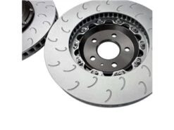 034 Motorsport 034-301-1007 2-Piece Floating Front Brake Rotor Upgrade Kit For Audi B8/B8.5 S4/S5; Front - Audi -Brembo Shop 4M 0343011007 3