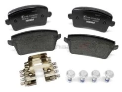 Textar 8K0698451A, 2460602 Brake Pad Set; Rear - Audi | 8K0698451B 8K0698451C