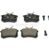 ATE Ceramic 1J0698451P, LD2886 Brake Pad Set; Rear - Audi, VW | 1J0698451Q