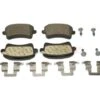ATE Ceramic 8K0698451F, LD2747 Brake Pad Set; Rear - Audi | 8K0698451P