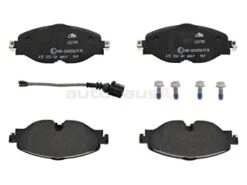ATE Ceramic 8V0698151G, LD2785 Brake Pad Set; Front - Audi, VW | 5Q0698151D