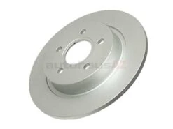 ATE Coated 31499632, SP11158 Disc Brake Rotor; Rear - Volvo | 30666802 30769113