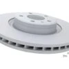 ATE Coated 80A615301F, 430245 Disc Brake Rotor; Front - Audi