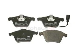 ATE 8J0698151F, 607227 Brake Pad Set; Front - Audi, VW | 8J0698151N