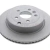 ATE Coated LR001019, 420218 Disc Brake Rotor; Rear - Land Rover
