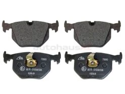 ATE SFP500210, 607079 Brake Pad Set; Rear - Land Rover