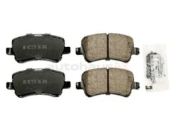 Akebono Euro 30671574, EUR1307 Brake Pad Set; Rear - Volvo