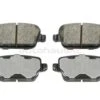 Akebono Euro 30671576, EUR1307 Brake Pad Set; Rear - Volvo | EUR1307A LR023888