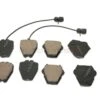 Akebono Euro 4D0698151AC, EUR912A Brake Pad Set; Front - Audi | 4D0615105AT 4D0615105BF 4D0615106AT 4D0615106BF -Brembo Shop AU 4D0698151AC
