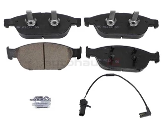 Akebono Euro 4G0698151R, EUR1549 Brake Pad Set; Front - Audi | 4G0698151B 4G0698151G 4G0698151M 4G0698151S 3 Akebono Euro 4G0698151R, EUR1549 Brake Pad Set; Front - Audi | 4G0698151B 4G0698151G 4G0698151M 4G0698151S