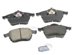 Akebono Euro 8D0698151C, EUR836 Brake Pad Set; Front - Audi, VW