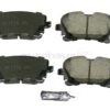Akebono Euro 8K0698451F, EUR1018B Brake Pad Set; Rear - Audi | EUR1018 EUR1018A -Brembo Shop AU 8K0698451F