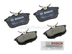 Bosch QuietCast BP838 Brake Pad Set; Rear - Volvo | 30850978 31262468 D1382D EUR838