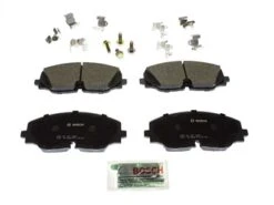 Bosch Quietcast 3QF698151, BC2074 Brake Pad Set; Front - VW | 3QF698151D