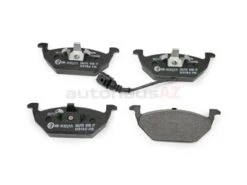 ATE D191A, 607117 Brake Pad Set; Front - VW | 1J0698151D 1J0698151F 1J0698151G