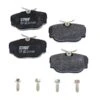 TRW D493TRW, GDB1155 Brake Pad Set; Rear - Land Rover | SFP500130 W01331605967 -Brembo Shop D493TRW