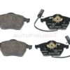Textar D600T, 2193801 Brake Pad Set; Front With Sensors - Audi, VW | 21938204 4B0698151AF