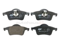 Jurid D805J, 573021J Brake Pad Set; Rear - Volvo | 30648382