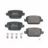 Mintex D81314MTX Brake Pad Set; Rear - Land Rover, Volvo | MDB2887