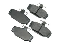 Akebono Euro D8391EUR Brake Pad Set; Rear - Volvo | EUR391