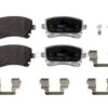 Ferodo 8E0698451P, FDB1655 Brake Pad Set; Rear - Audi | 4B3698451A