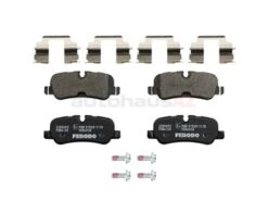 Ferodo LR015519, FDB4105 Brake Pad Set; Rear - Land Rover | LR139969