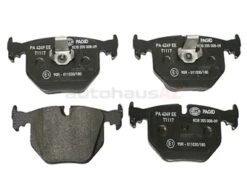 Hella Pagid SFP500210, 355008091 Brake Pad Set; Rear - Land Rover