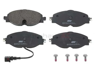 Jurid 8V0698151D, 573390J Brake Pad Set; Front - VW | 8S0698151B 8V0698151G 3 Jurid 8V0698151D, 573390J Brake Pad Set; Front - VW | 8S0698151B 8V0698151G