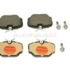 Jurid SFP500130, 573067J Brake Pad Set; Rear - Land Rover