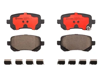 Brembo P11021N Brake Pad Set; Rear - Chrysler, Dodge, VW | 68044761AC 3 Brembo P11021N Brake Pad Set; Rear - Chrysler, Dodge, VW | 68044761AC