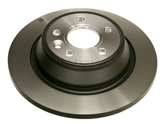 Genuine Land Rover LR027123 Disc Brake Rotor; Rear - Land Rover 3 Genuine Land Rover LR027123 Disc Brake Rotor; Rear - Land Rover