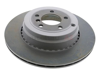 Genuine Land Rover LR031846 Disc Brake Rotor; Rear - Land Rover 3 Genuine Land Rover LR031846 Disc Brake Rotor; Rear - Land Rover
