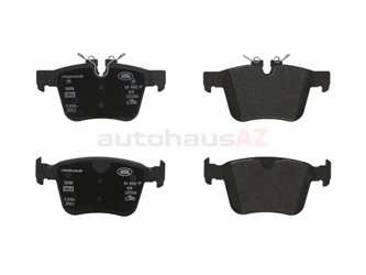 Genuine Land Rover LR160459 Brake Pad Set; Rear - Land Rover | LR123010 3 Genuine Land Rover LR160459 Brake Pad Set; Rear - Land Rover | LR123010