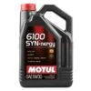 Motul 6100 SYN-nergy 107972 Engine Oil; 5W-30, 5 Liter -Brembo Shop TL 107972