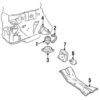 Genuine Volvo 1273946 Engine Mount - Volvo -Brembo Shop VO 1273946
