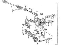 Genuine Volvo 1377015 Headlight Assembly; Right - Volvo