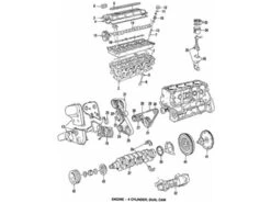 Genuine Volvo 271714 Timing Belt - Volvo