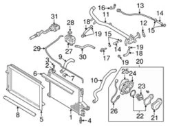 Genuine Volvo 272335 Thermostat - Volvo
