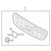 Genuine Volvo 30695716 Grille - Volvo
