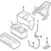 Genuine Volvo 30724662 Battery Cable Harness - Volvo