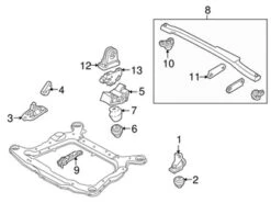 Genuine Volvo 30776354 Engine Mount - Volvo