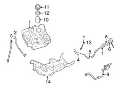 Genuine Volvo 30792734 Fuel Pump, Electric - Volvo