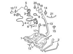 Genuine Volvo 30792879 Fuel Pump, Electric - Volvo | 30794758