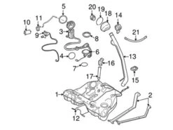 Genuine Volvo 30817997 Fuel Filter - Volvo